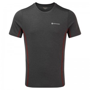 Dark Grey Men's Montane Dart T Shirts | RYR226EW