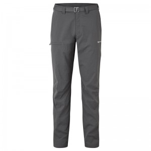 Dark Grey Men's Montane Terra Lite Pants | TQT953AB