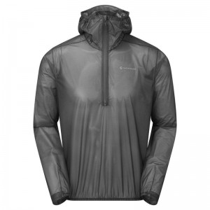 Grey Women's Montane Minimus Nano Pull-On Waterproof Jackets | XTN762AR