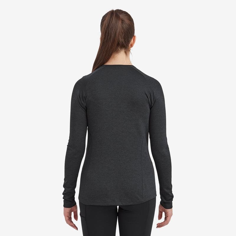 Black Women's Montane Dart Long Sleeve T Shirts | BEJ1437HM
