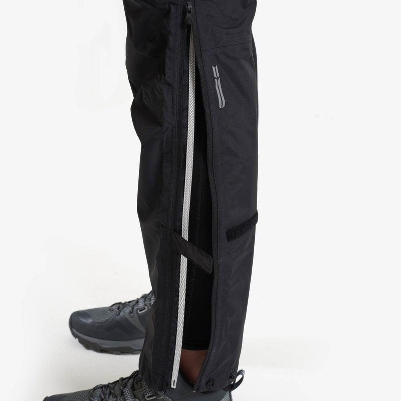 Black Women's Montane Dynamo Waterproof Pull-Over Trousers | VBK5785DM