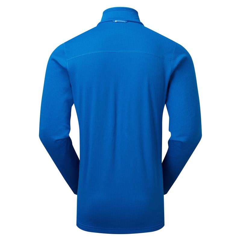 Blue Men's Montane Protium Pull On Fleece | IPR5739RJ