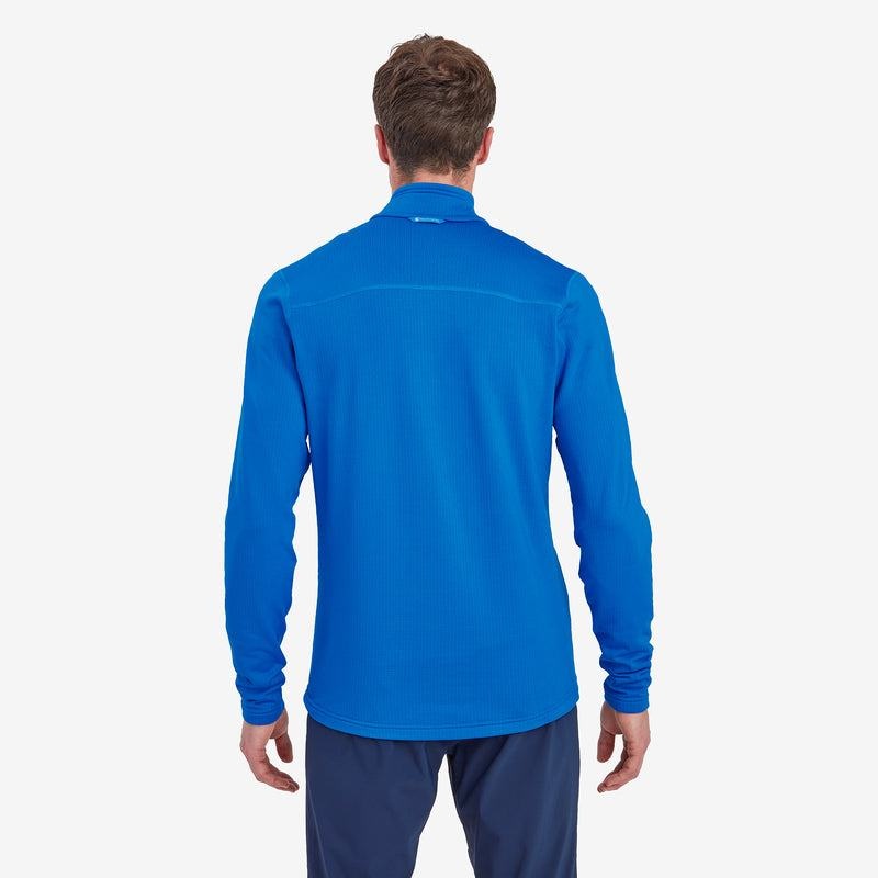 Blue Men's Montane Protium Pull On Fleece | IPR5739RJ