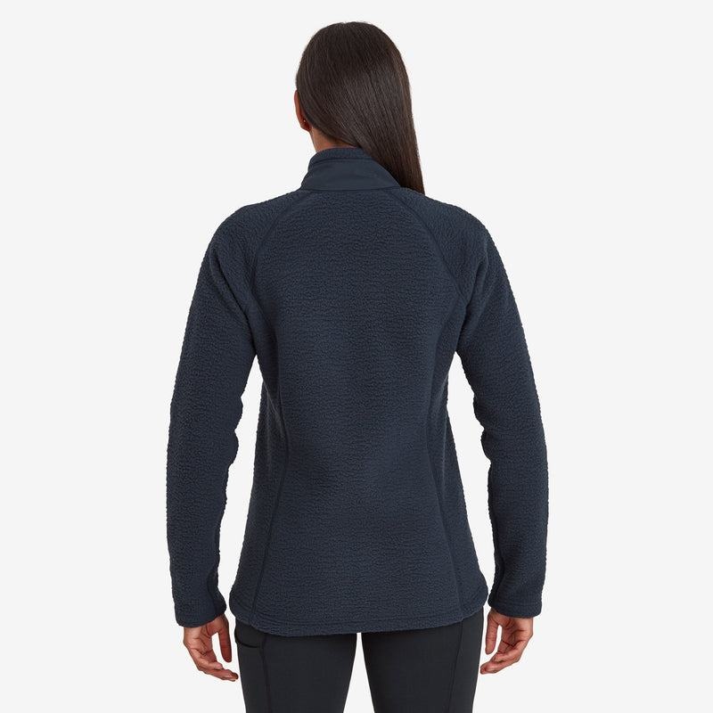 Dark Blue Women's Montane Chonos Fleece Jackets | BGB6939PD