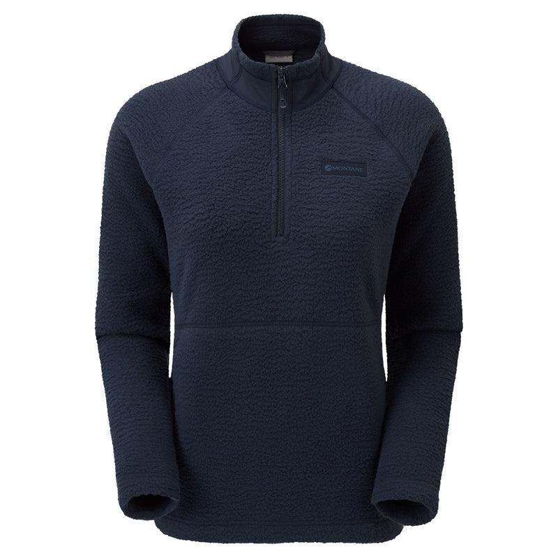 Dark Blue Women\'s Montane Chonos Smock Pull On Fleece | ARW8535VG