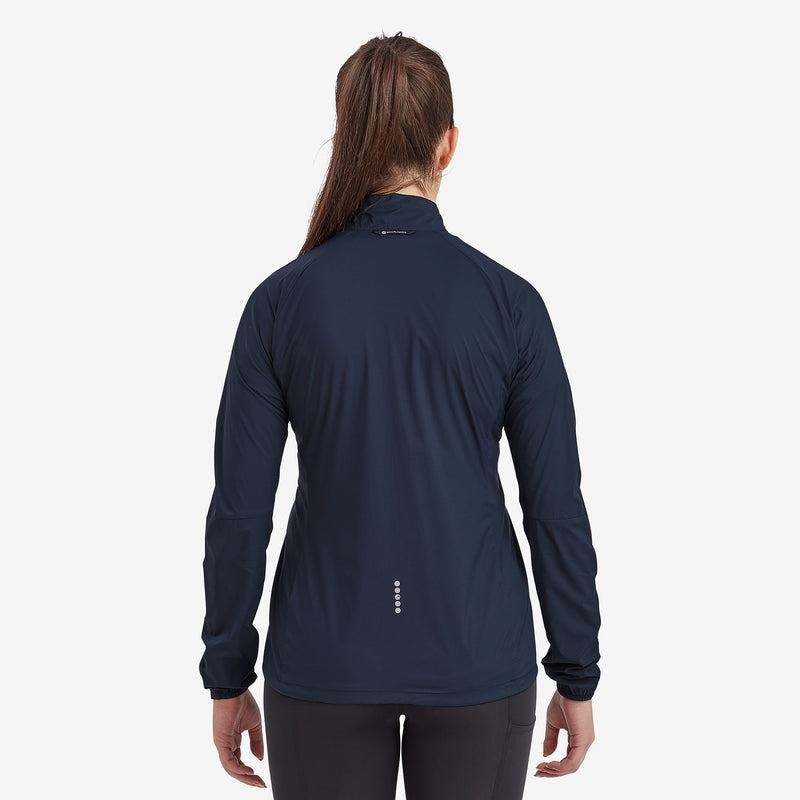 Dark Blue Women's Montane Featherlite Windproof Jackets | SNR6952GG