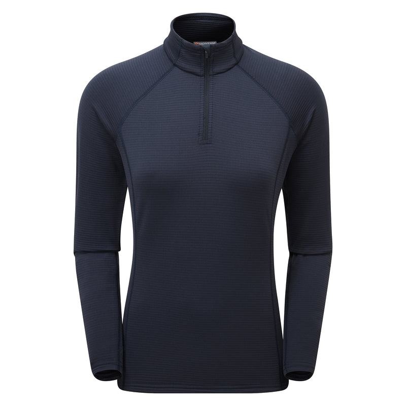 Dark Blue Women\'s Montane Protium Lite Pull On Fleece | TMA6481GH