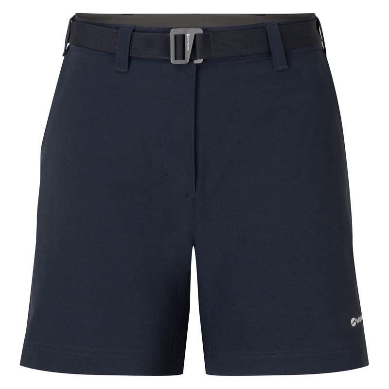 Dark Blue Women\'s Montane Terra Stretch Lite Shorts | BYD566VX
