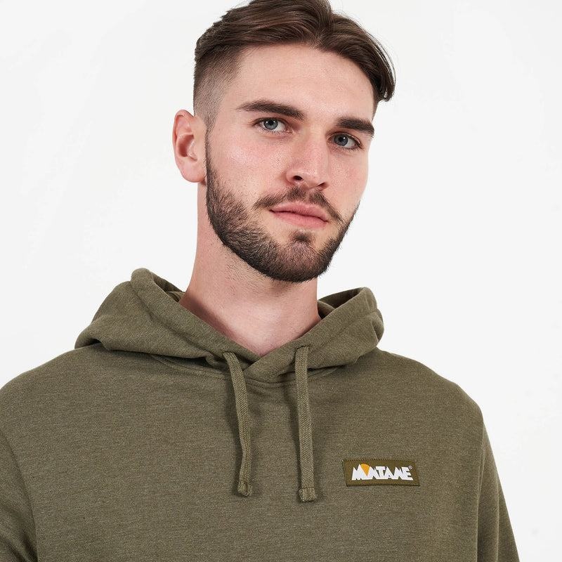 Dark Green Men's Montane Heritage Hoodie | IRC603HX