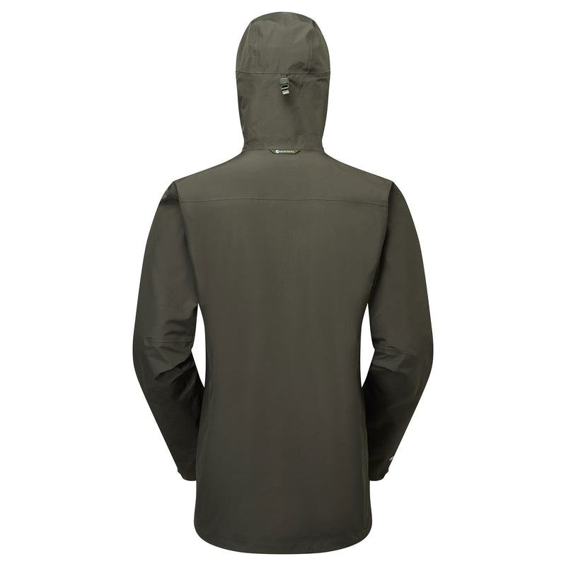 Dark Green Men's Montane Phase Waterproof Jackets | CDK4041CQ