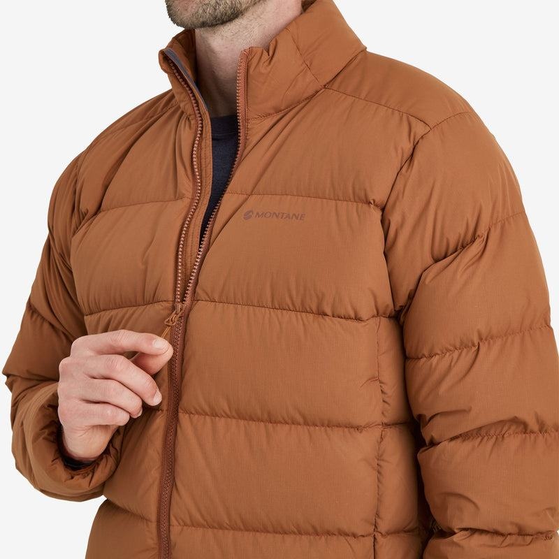 Dark Orange Men's Montane Tundra Down Jackets | XIA4926ZF