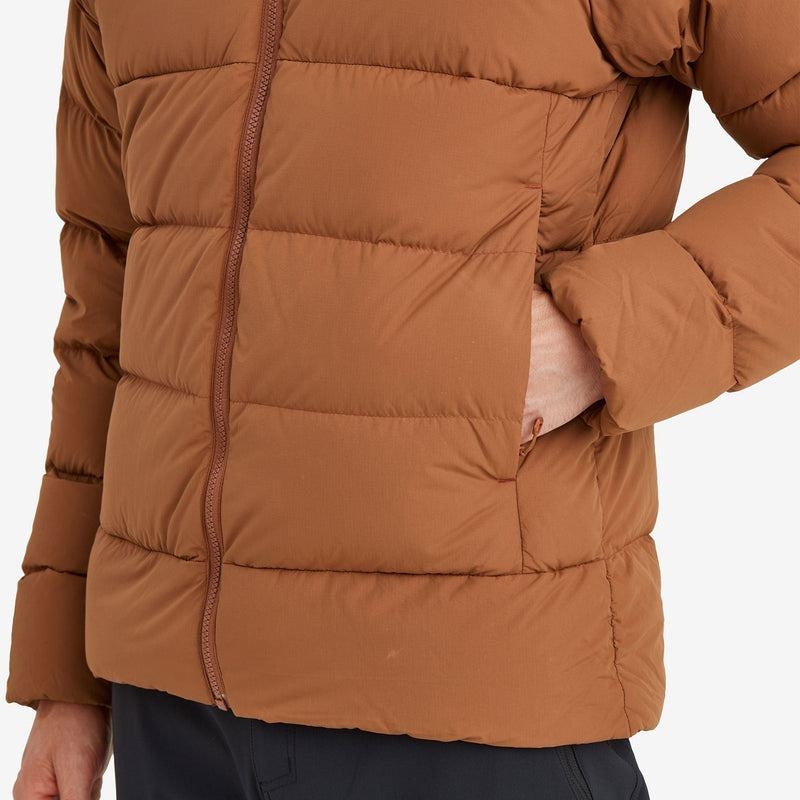 Dark Orange Men's Montane Tundra Down Jackets | XIA4926ZF