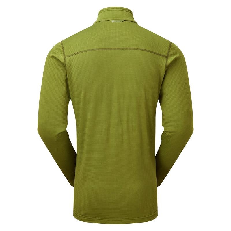 Green Men's Montane Protium Pull On Fleece | OAF2562LK