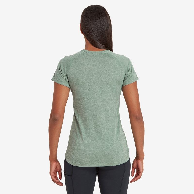 Grey Green Women's Montane Dart T Shirts | WCP7343GF