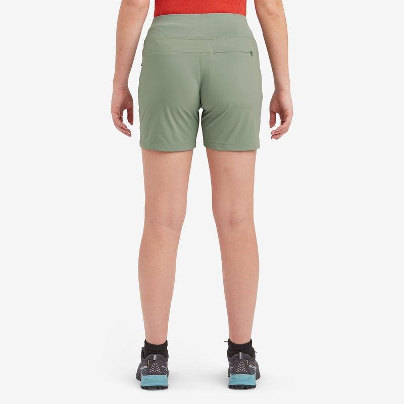 Grey Green Women's Montane Tucana Lite Shorts | RJZ278SW