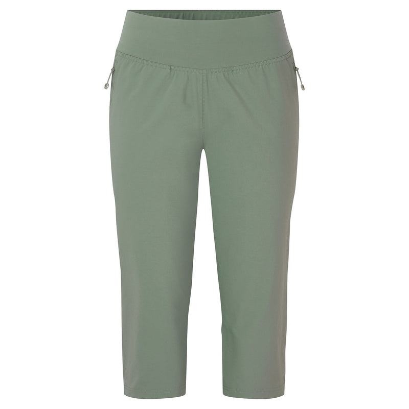 Grey Green Women\'s Montane Tucana Lite Stretch Capri 3/4 Leggings | SNW3938DH