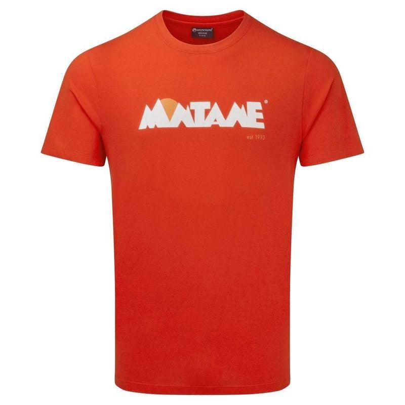 Orange Men\'s Montane Lightweight Heritage T Shirts | KWK297ES