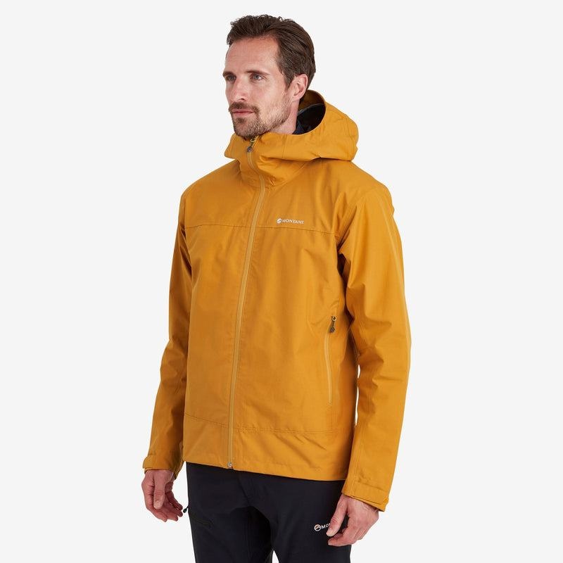 Orange Men's Montane Spirit Waterproof Jackets | DVF5260FQ