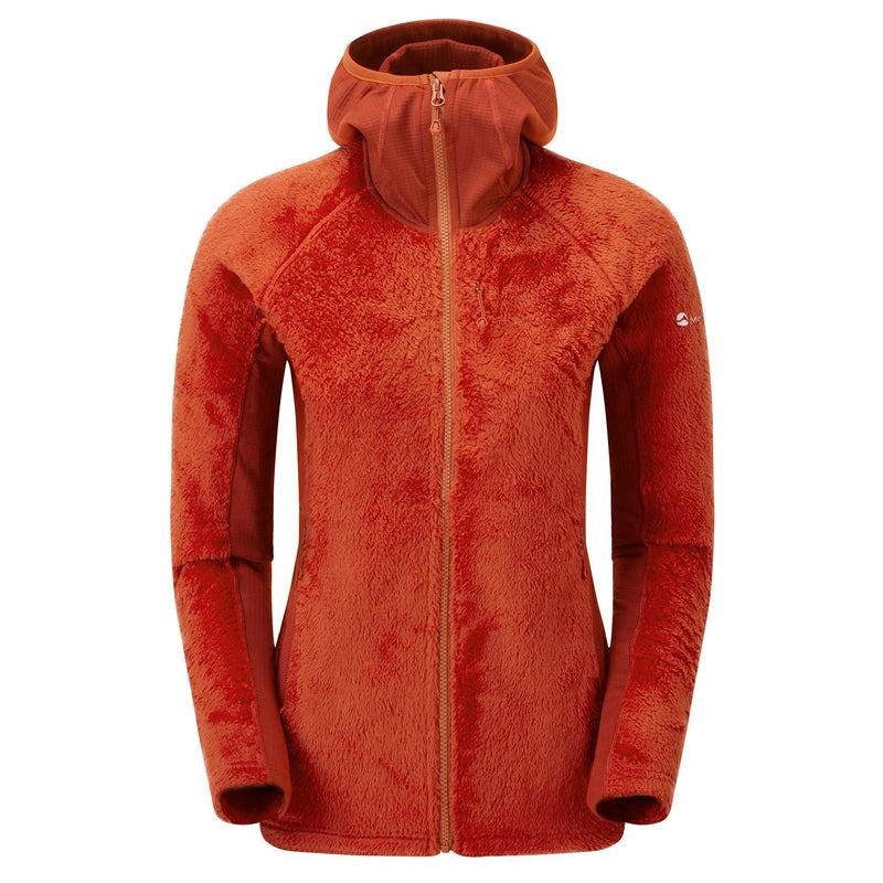Orange Red Women\'s Montane Protium XPD Hooded Fleece Jackets | AAZ889EB