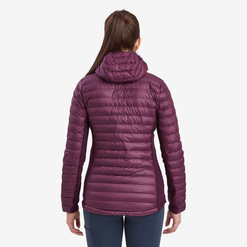 Purple Women's Montane Icarus Lite Hooded Jackets | MBX3946WY