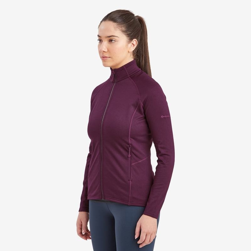 Purple Women's Montane Protium Fleece Jackets | LVY5182XH