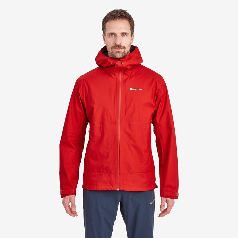 Red Men's Montane Spirit Lite Waterproof Jackets | YUZ9285GV