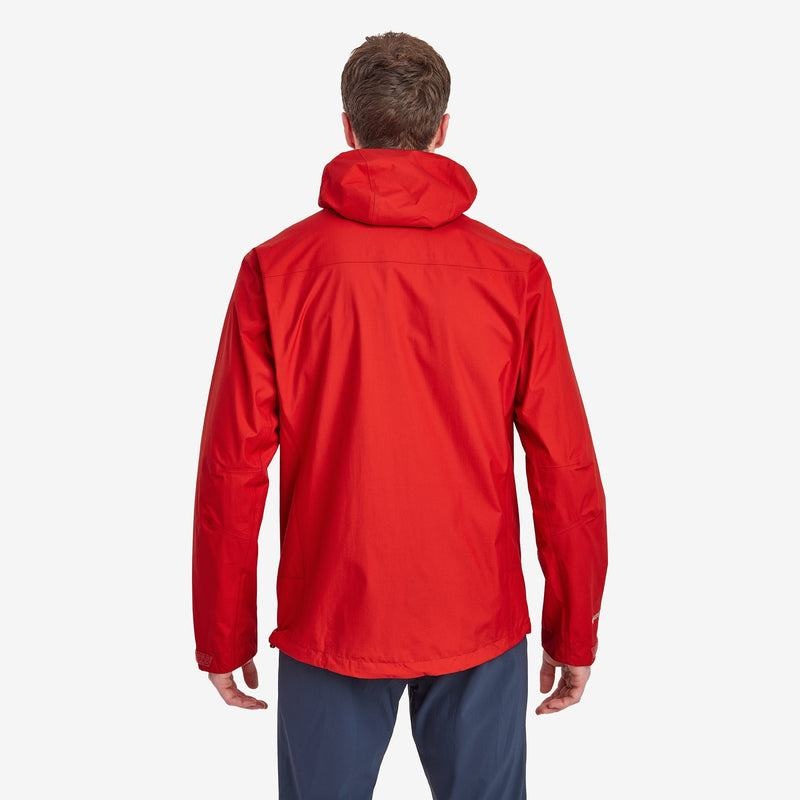 Red Men's Montane Spirit Lite Waterproof Jackets | YUZ9285GV