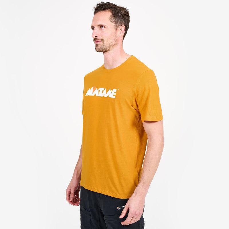 Yellow Men's Montane Lightweight Heritage T Shirts | QBB8619FM