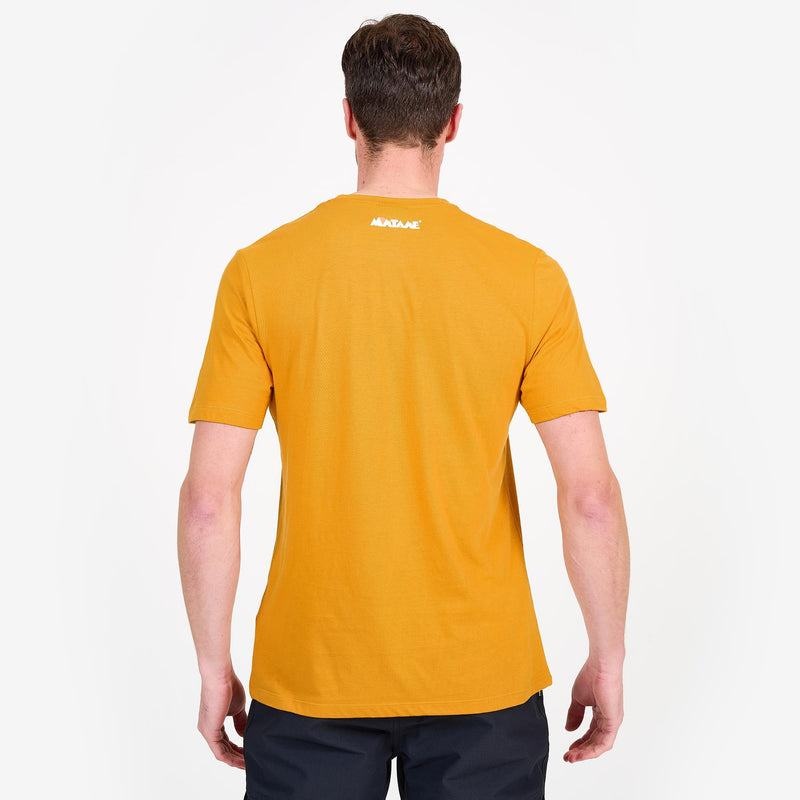 Yellow Men's Montane Lightweight Heritage T Shirts | QBB8619FM